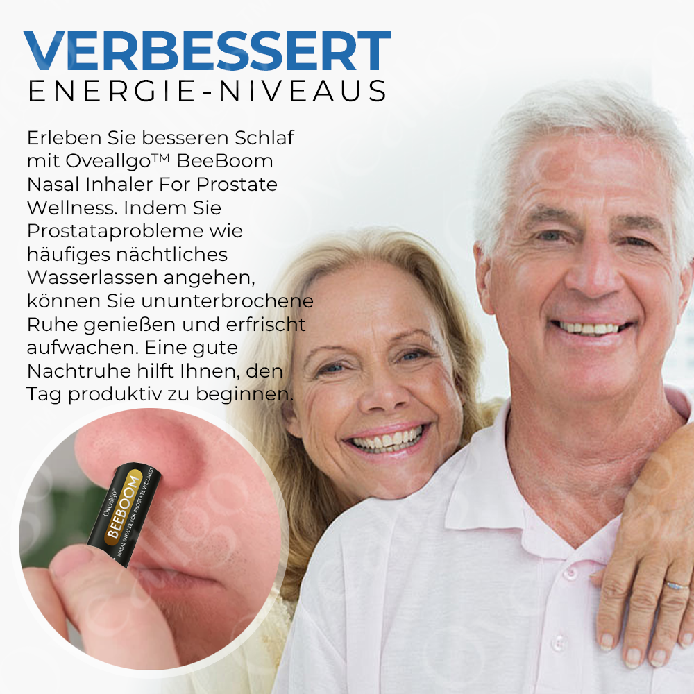 Oveallgo™ BeeBoom BIO-ACTIVE Naseninhalator für die Prostatagesundheit