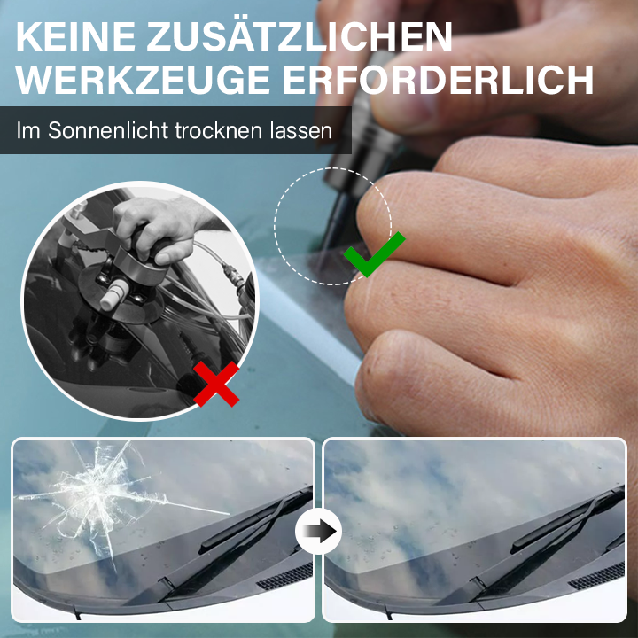 iRosesilk™ GlassFix INSTANT Guard: 2024 Formel zur Reparatur von Rissen in der Windschutzscheibe