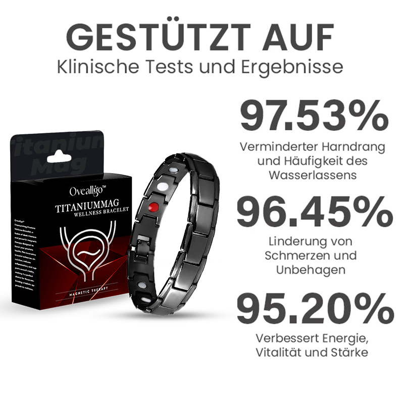 Oveallgo™ Titanium MAXIMA Magentique Wellness-Armband