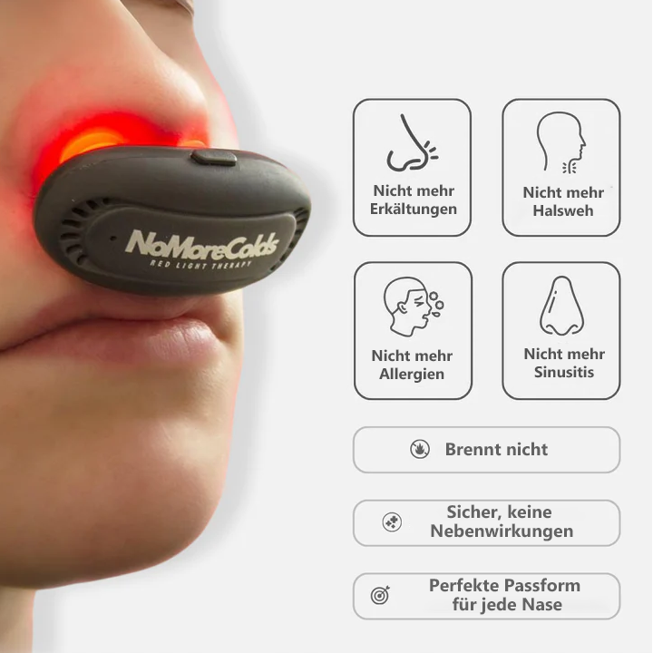 Oveallgo™ INSTANT MAX RespiRelief Rotlicht Nasaltherapiegerät