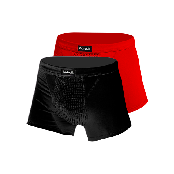 iRosesilk™ MagnaFlow Prostata-Entlastungs-Boxershorts