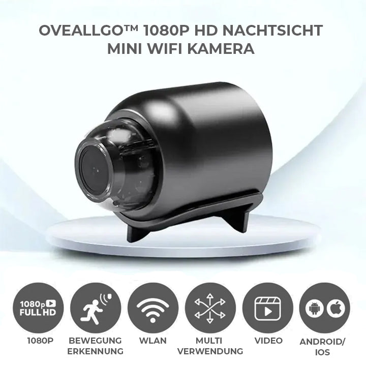 Oveallgo™ Invisible-Eye 1080P HD Nachtsicht Mini WIFI Kamera